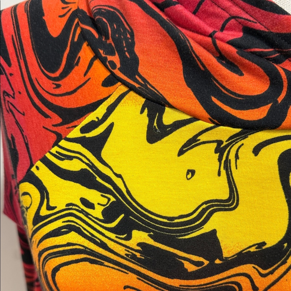 LuLaRoe Vibrant Swirl Hoodie - Picture 2 of 7